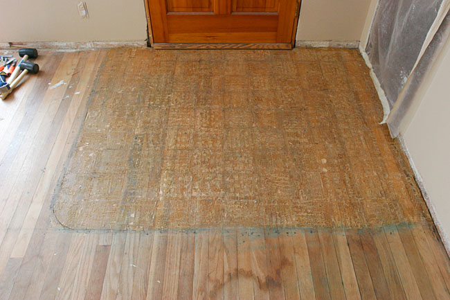 Removing Parquet Flooring