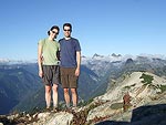 Brooke and I on the summit.