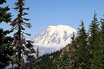 Mount Rainier to our North.