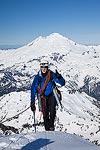 Steve looking happy to be on the summit.