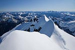 The view to the NW from the summit.